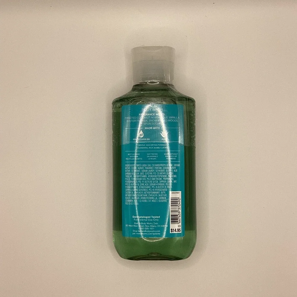 Bath & Body Works Frosted Coconut‎ Snowball Body Wash 10 fl oz New